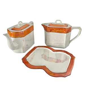 Vintage CT Altwasser Silesia Tea Pot Set Made In Germany